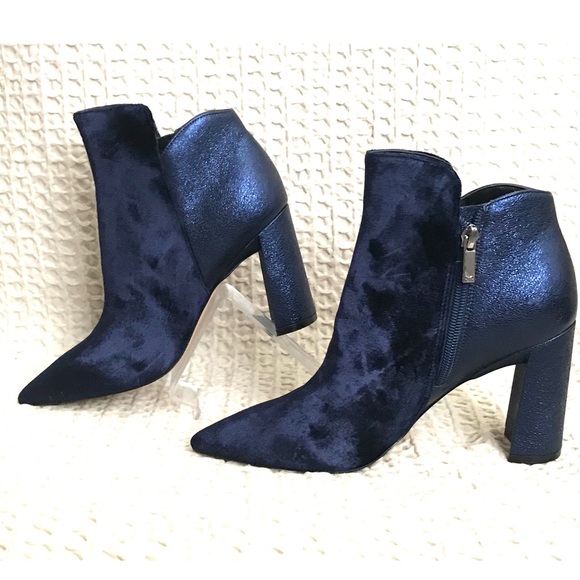 Marc Fisher Shoes - Marc Fisher Harper Pointy Toe Booties Velvet